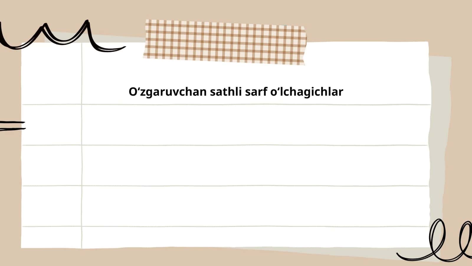Oʻzgaruvchan sathli sarf oʻlchagichlar