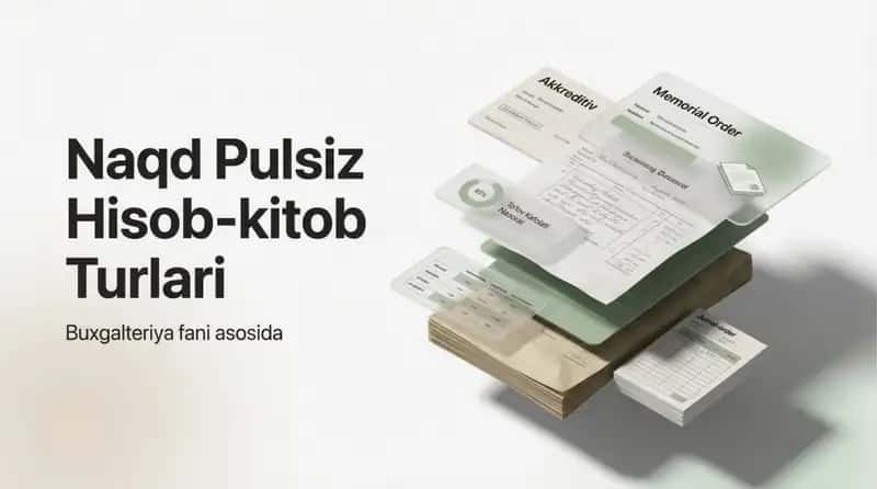 Naqd Pulsiz Hisob-kitob Turlari haqida 20 betlik taqdimot