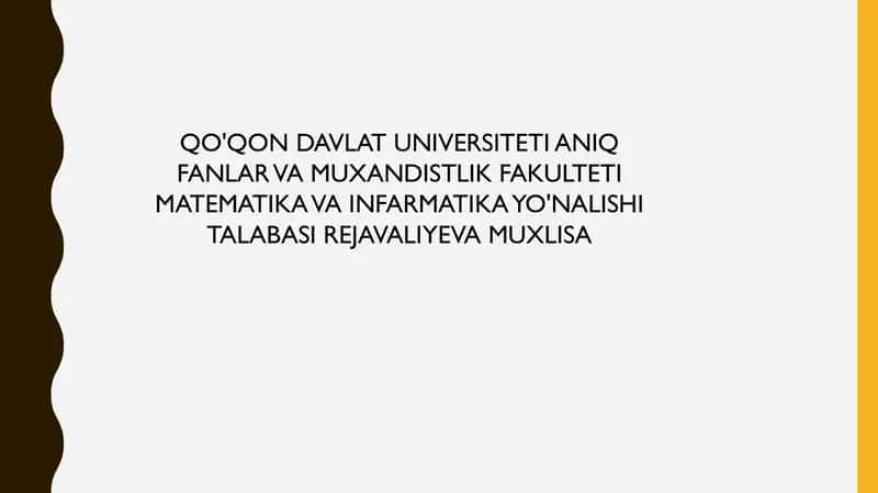 Tub va murakkab sonlar
