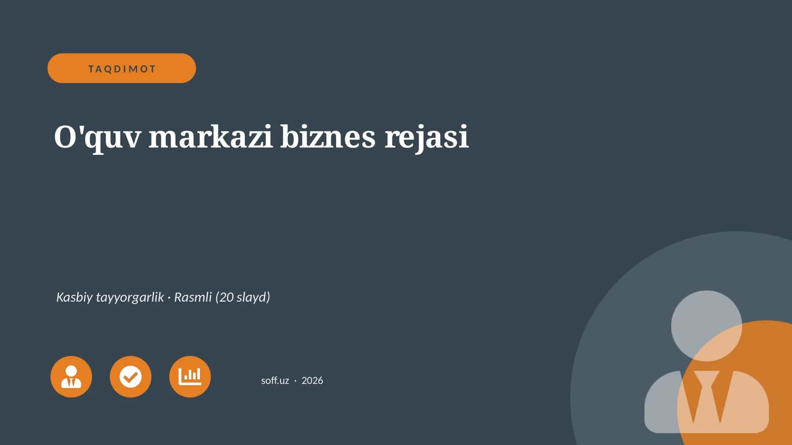 O'quv markazi biznes rejasi