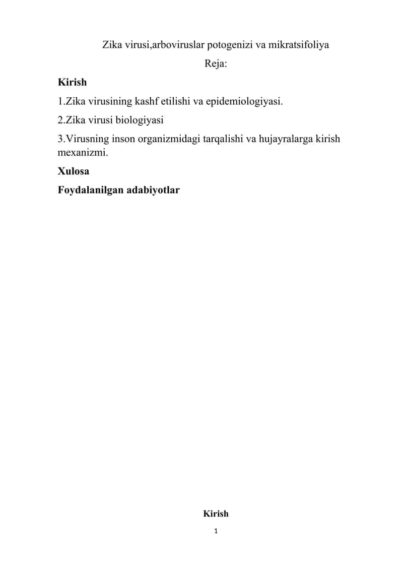 Zika virusi