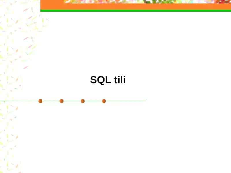 SQL tili