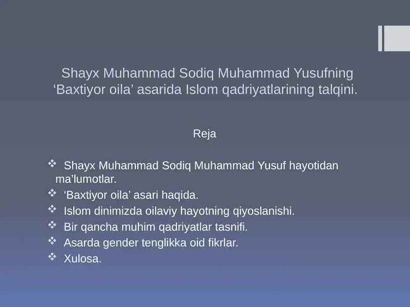Baxtiyor oila