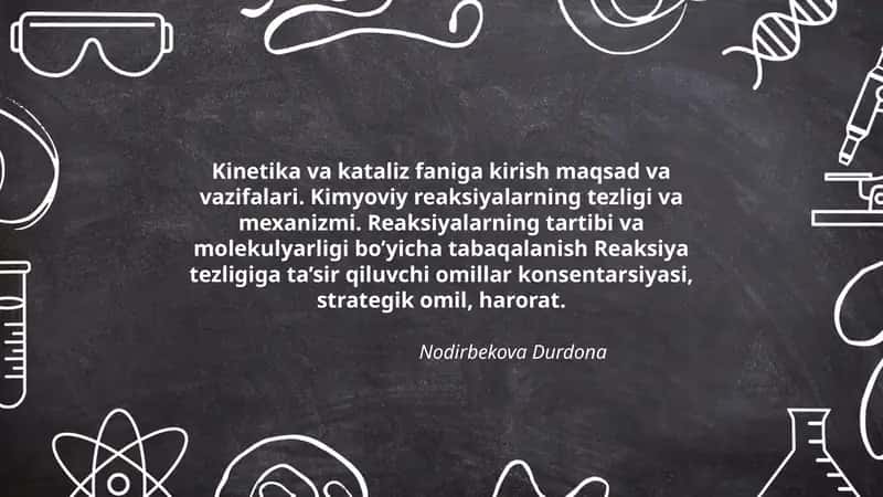Kinetika va kataliz