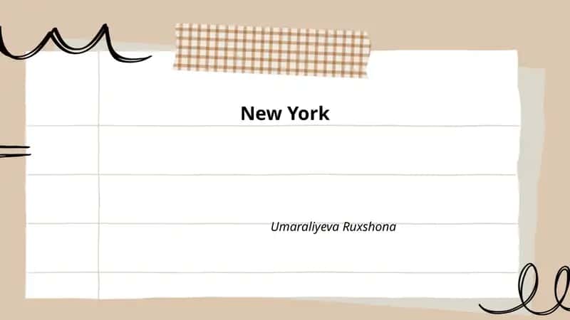 New York History