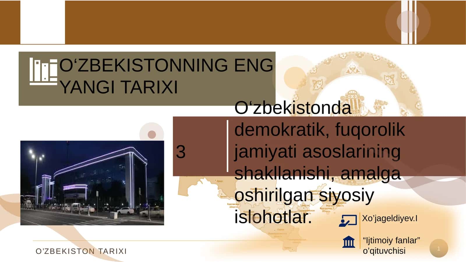 O‘zbekistonda fuqorolik jamiyati