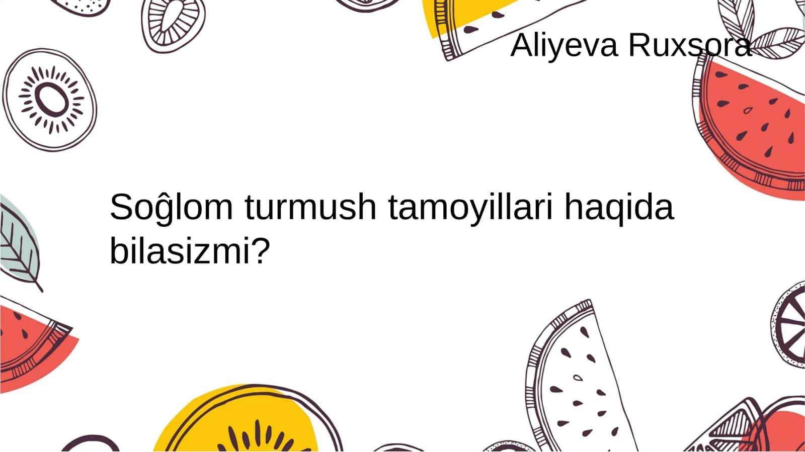 Soĝlom turmushtamoyillari