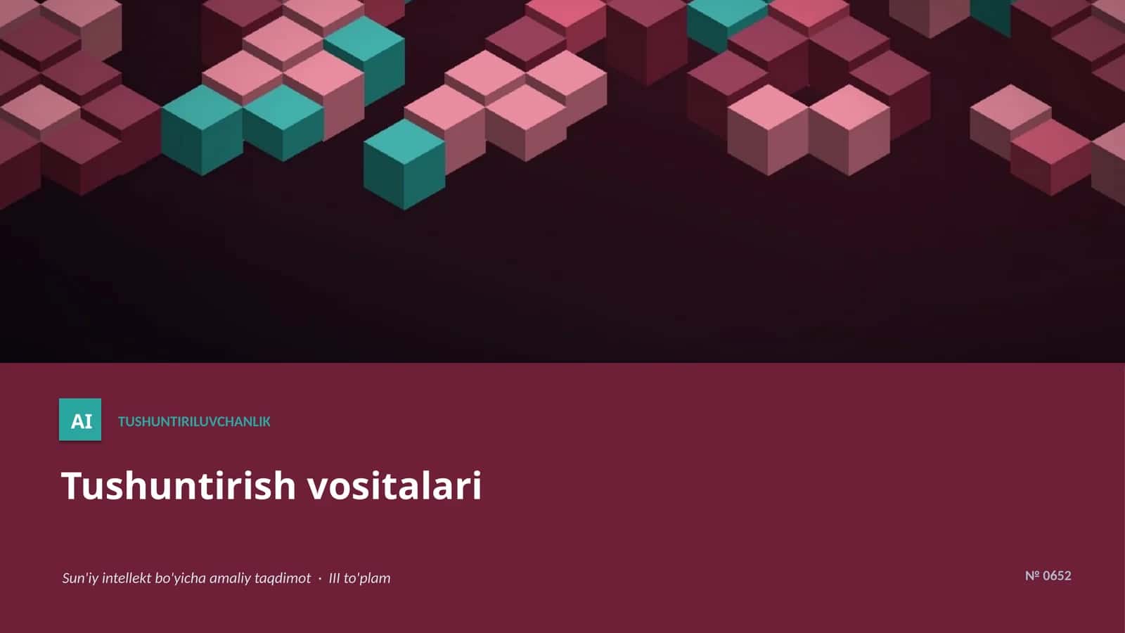 Tushuntiriluvchanlik