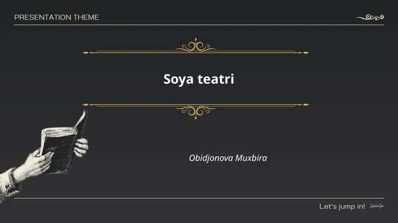 Soya teatri