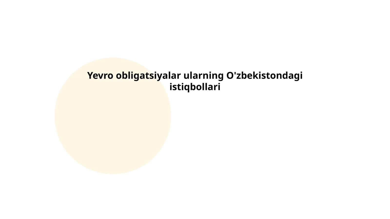 Yevro obligatsiyalar ta'rifi va ularning afzalliklari