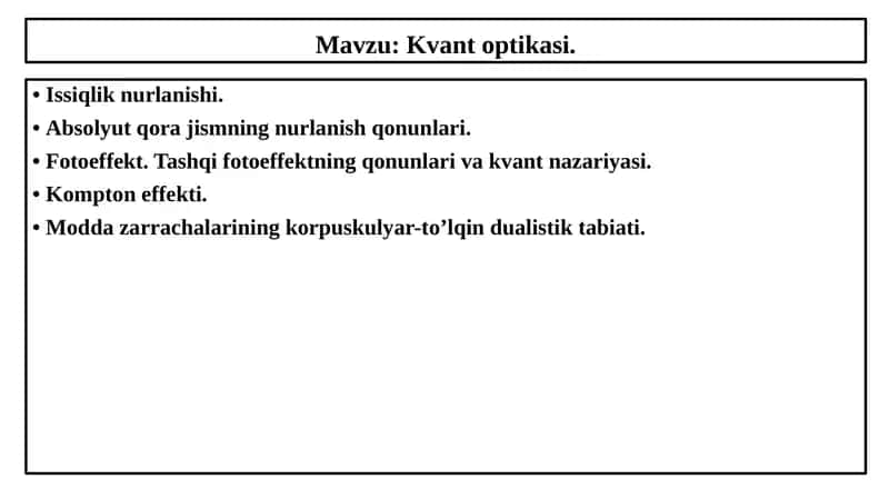 Kvantoptikasi