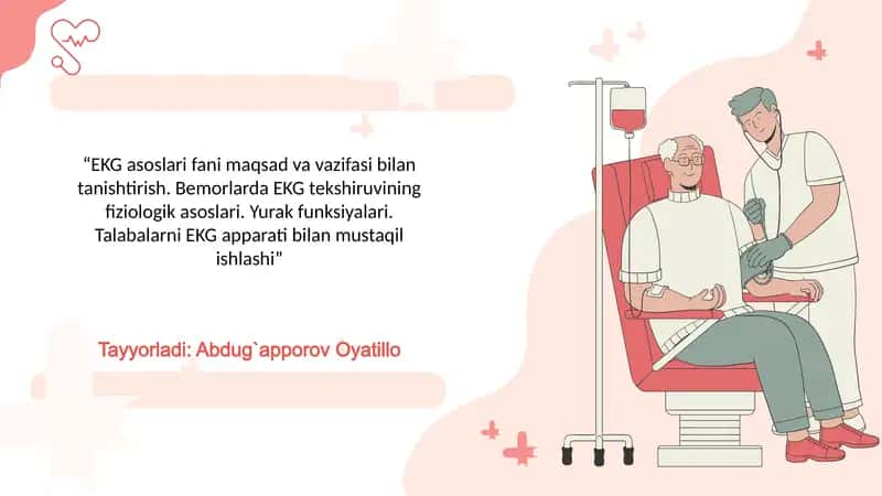 Elektrokardiografiya (EKG)