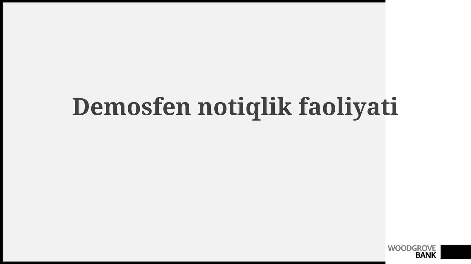 Demosfennotiqlikfaoliyati