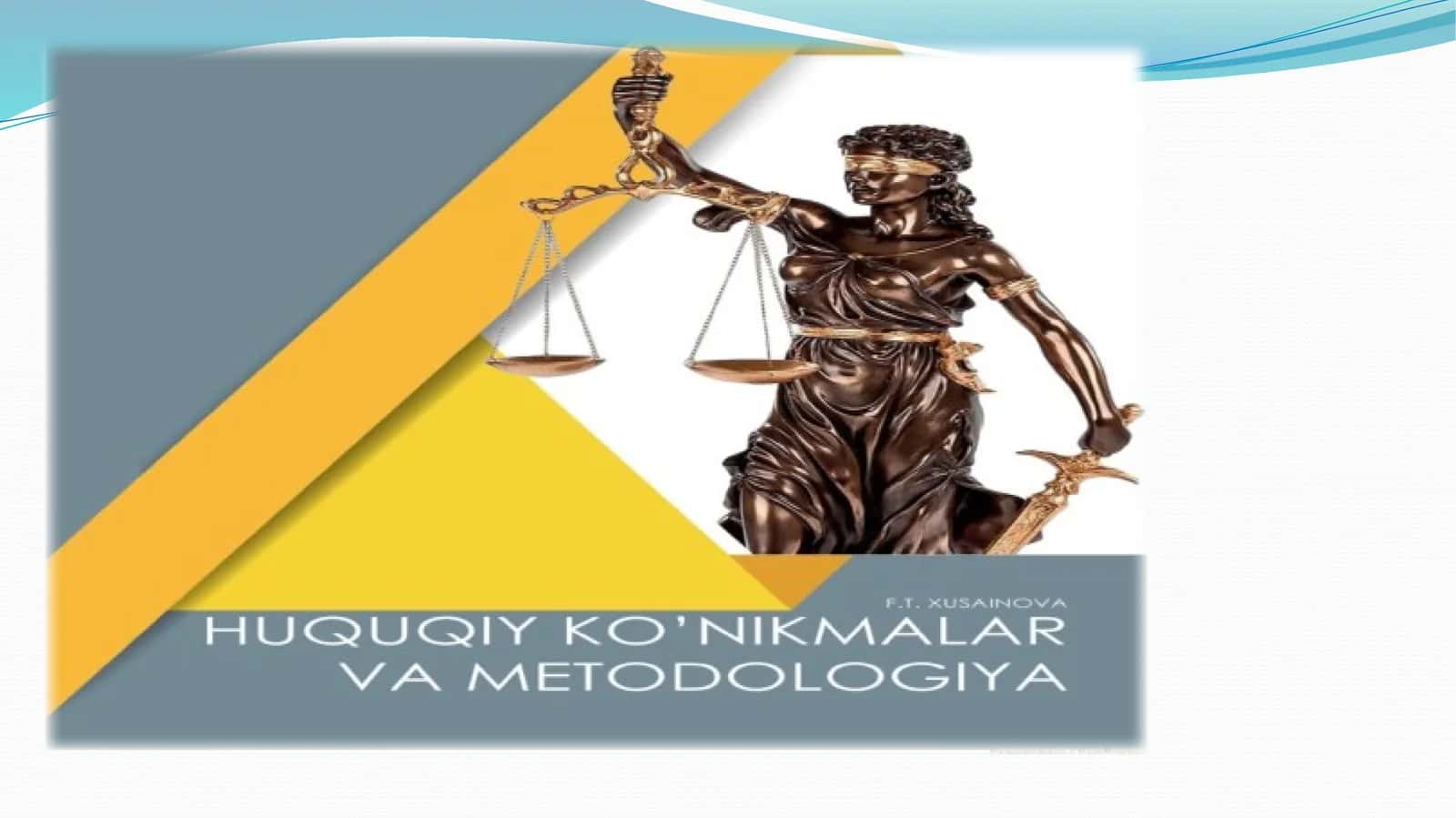 Huquqiy ko'nikmalar va metodologiya