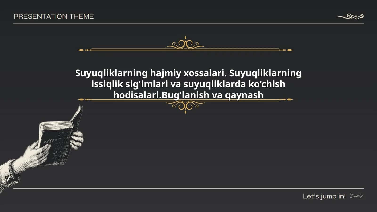 Suyuqliklarning hajmiy xossalari. Suyuqliklarning issiqlik sig'imlari va suyuqliklarda ko'chish hodisalari.Bug'lanish va qaynash