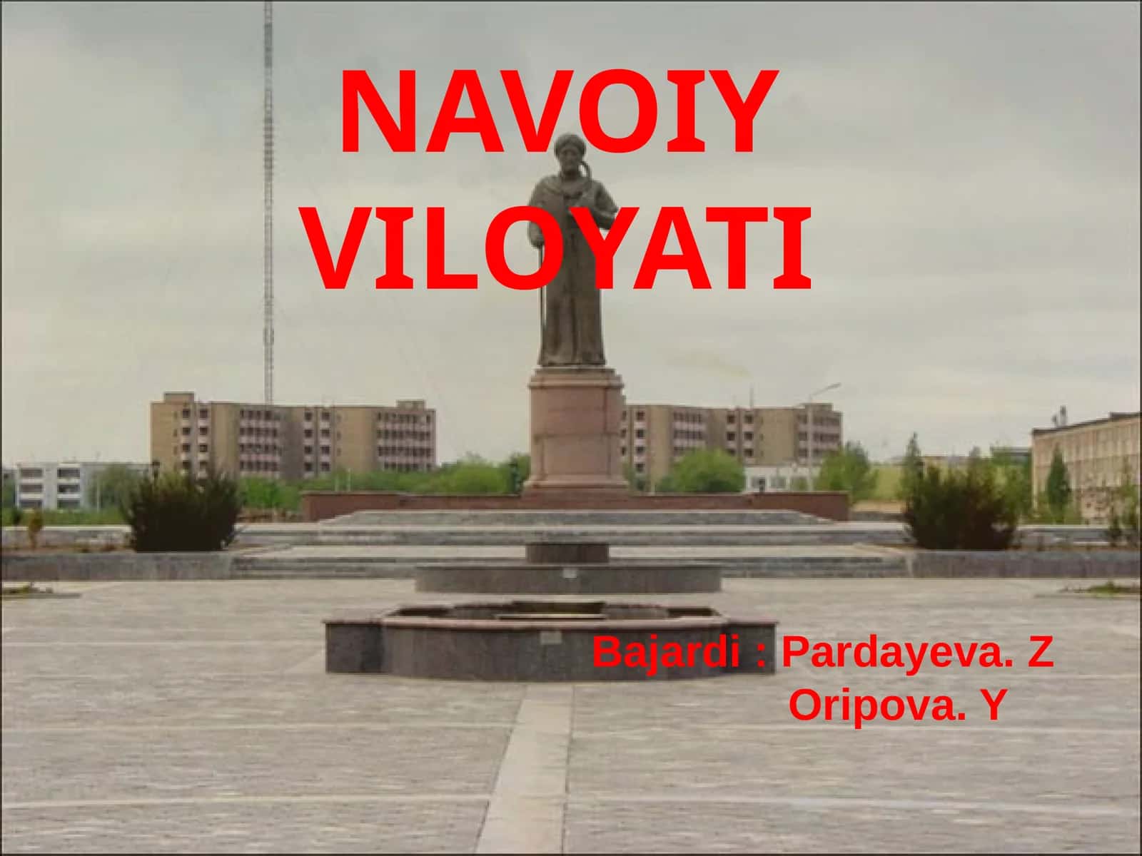 NAVOIY VILOYATI
