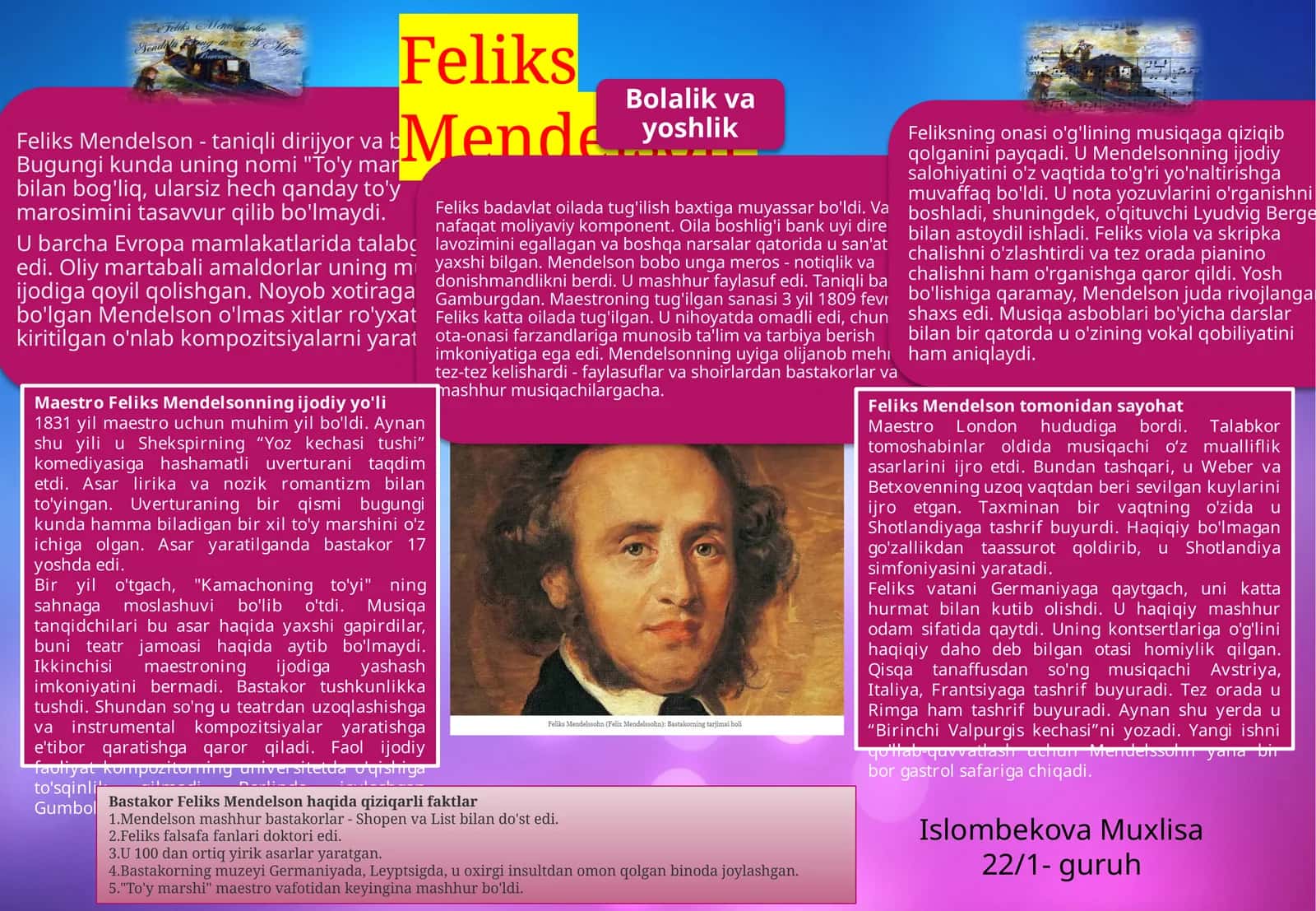 Maestro Feliks Mendelson
