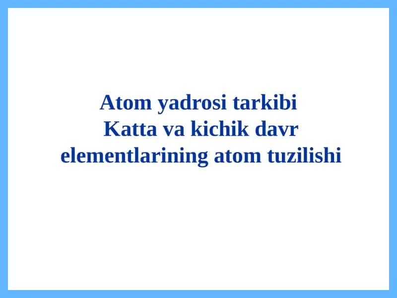 Atomyadrositarkibi
