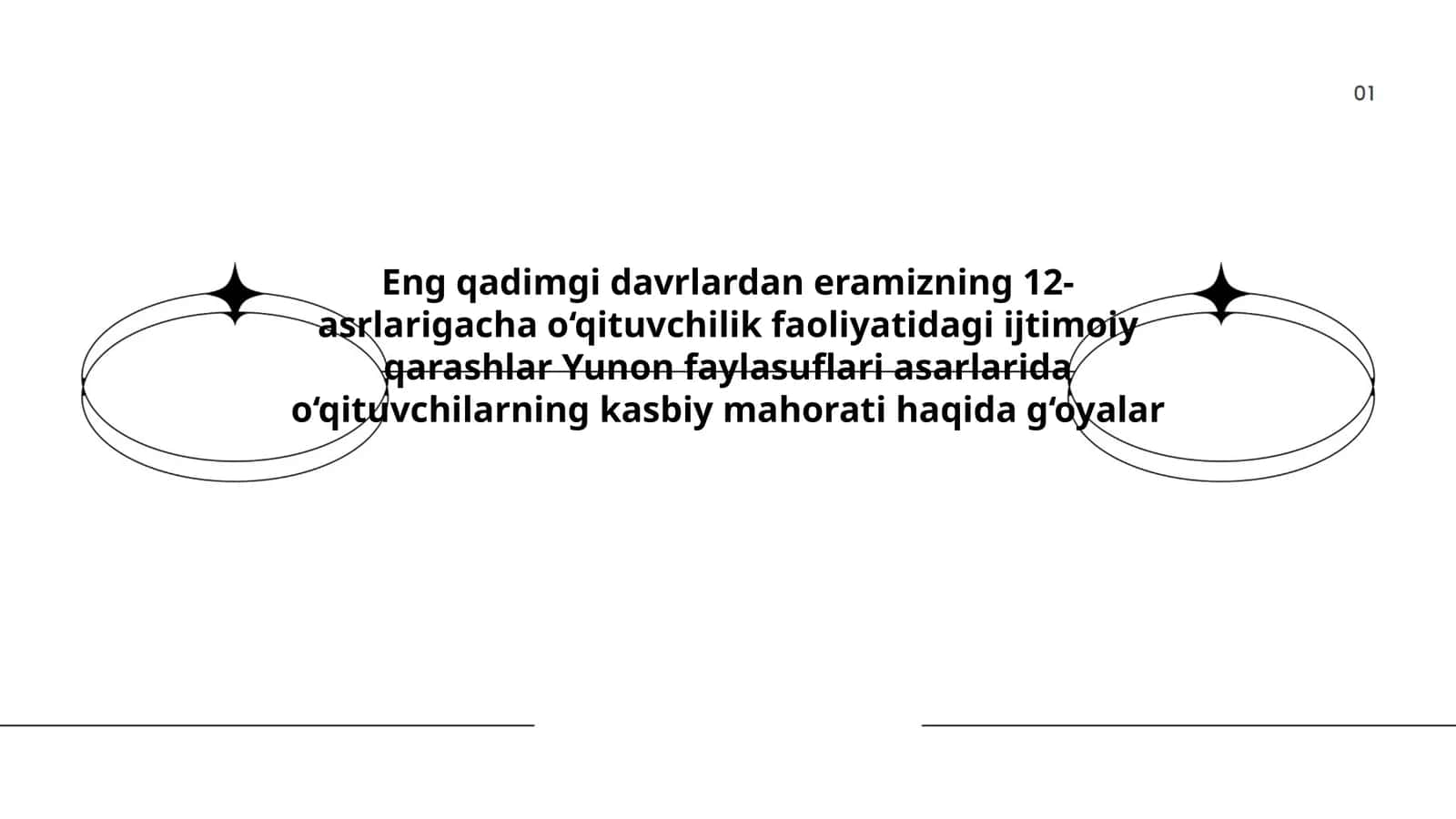 O‘qituvchilarning kasbiy mahorati