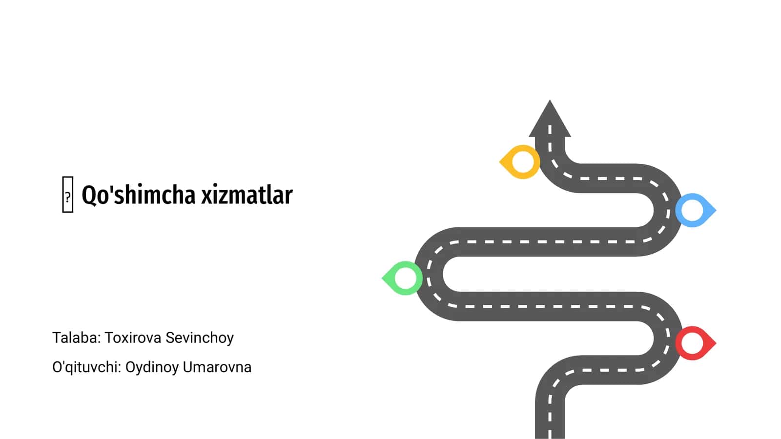 Qo'shimcha xizmatlar