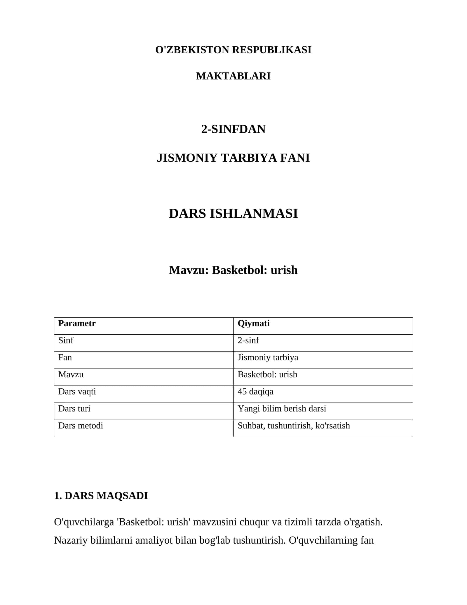 Basketbol: urish
