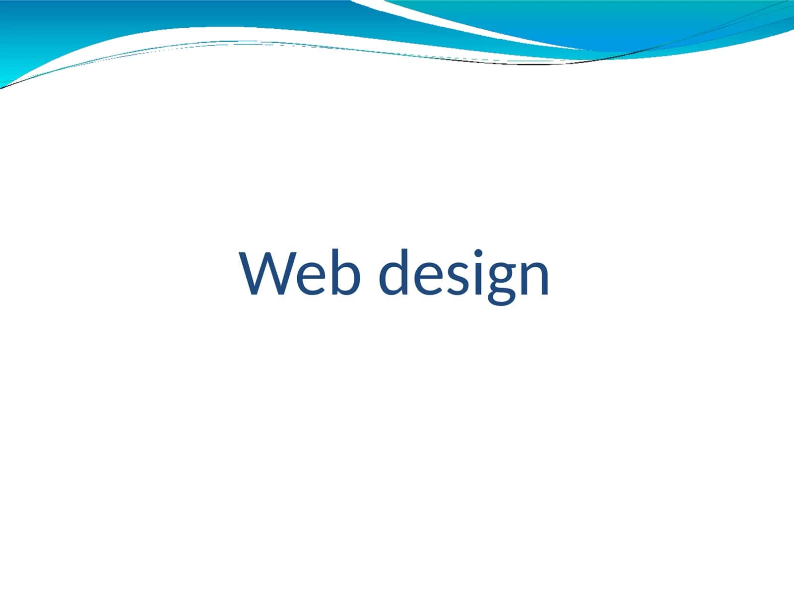 WEBDESIGNING
