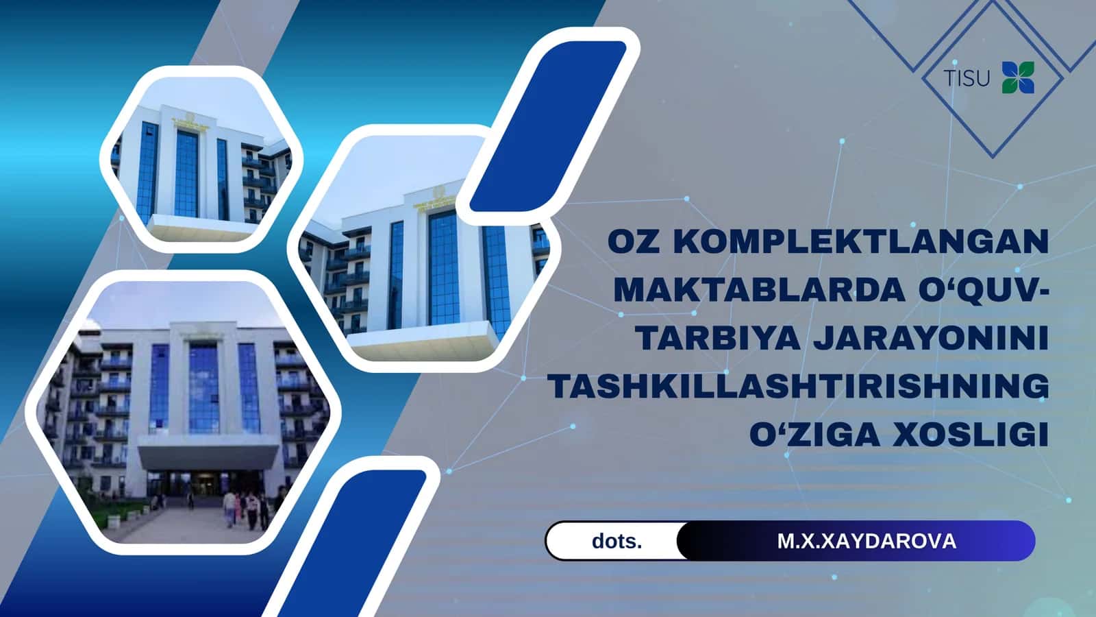 O‘zbekistonda oz komplektlangan maktablarning faoliyati