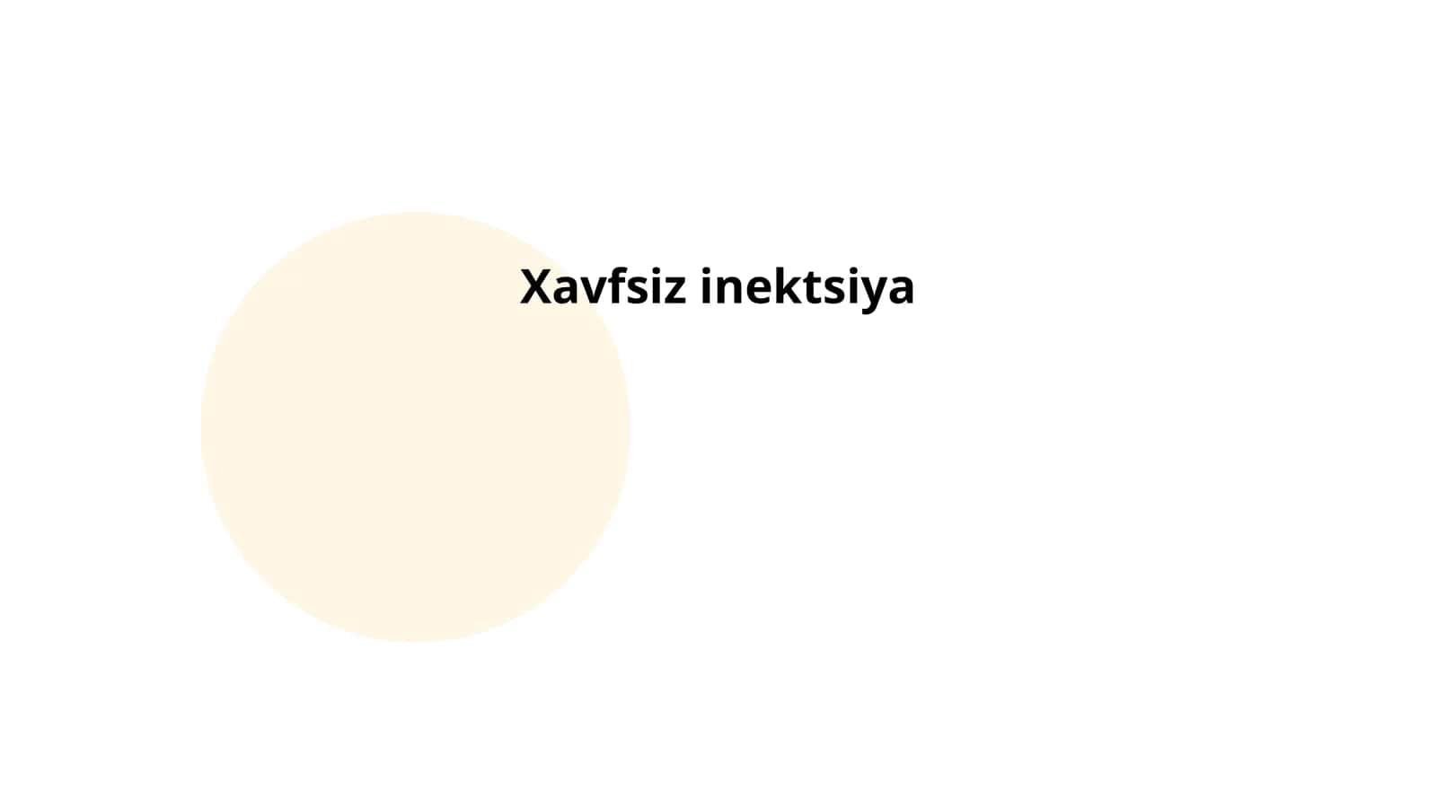 Xavfsiz inektsiya