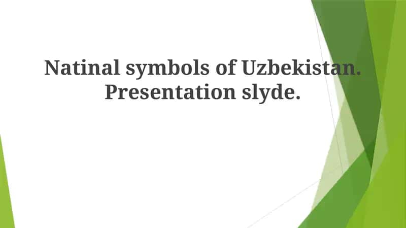 O'zbekiston madhiyasi