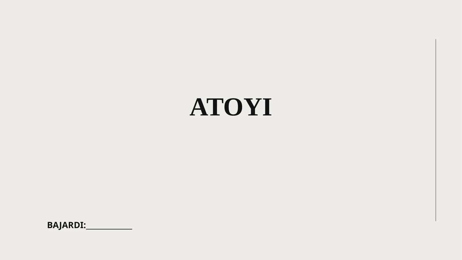 ATOYI