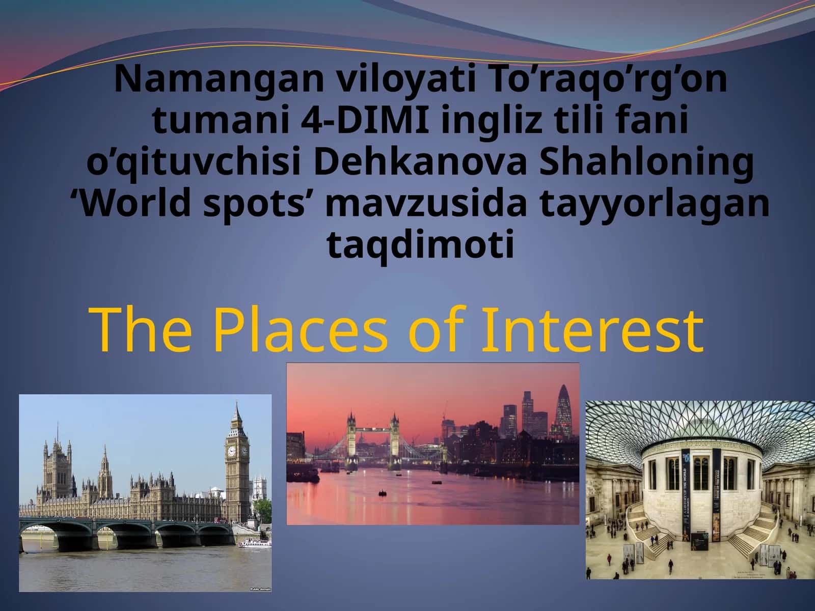 'World spots’