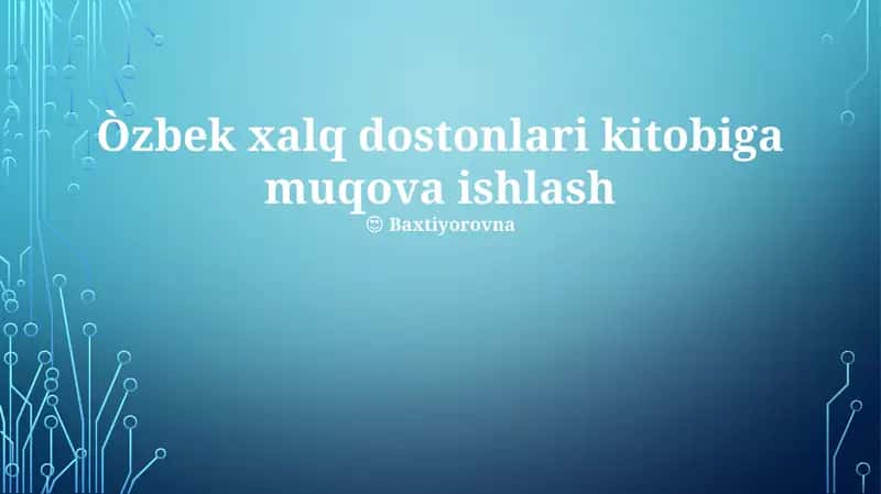 Qopqoqni yaratish: San'at va Tipografiya