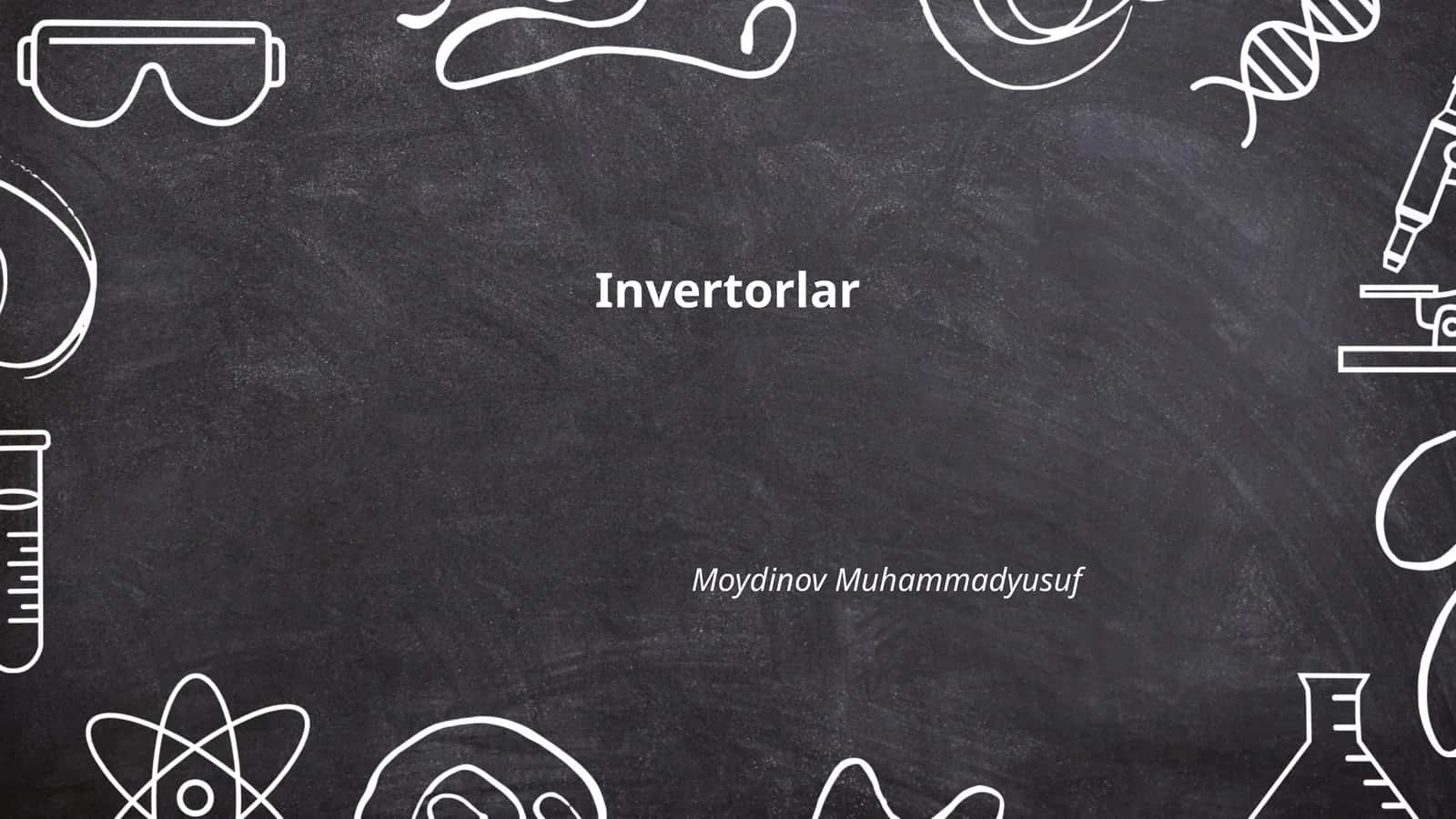 Invertorlar