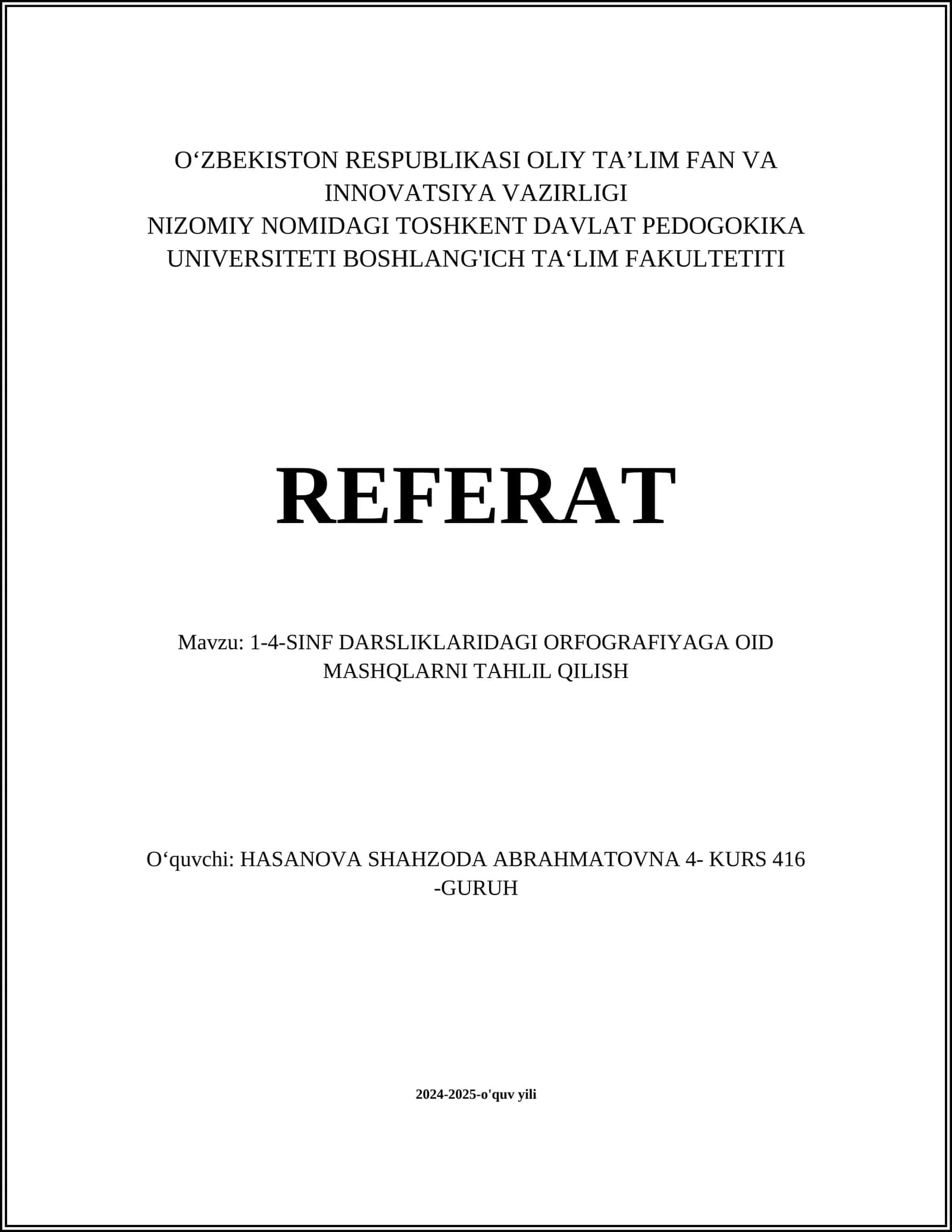 Orfografiya