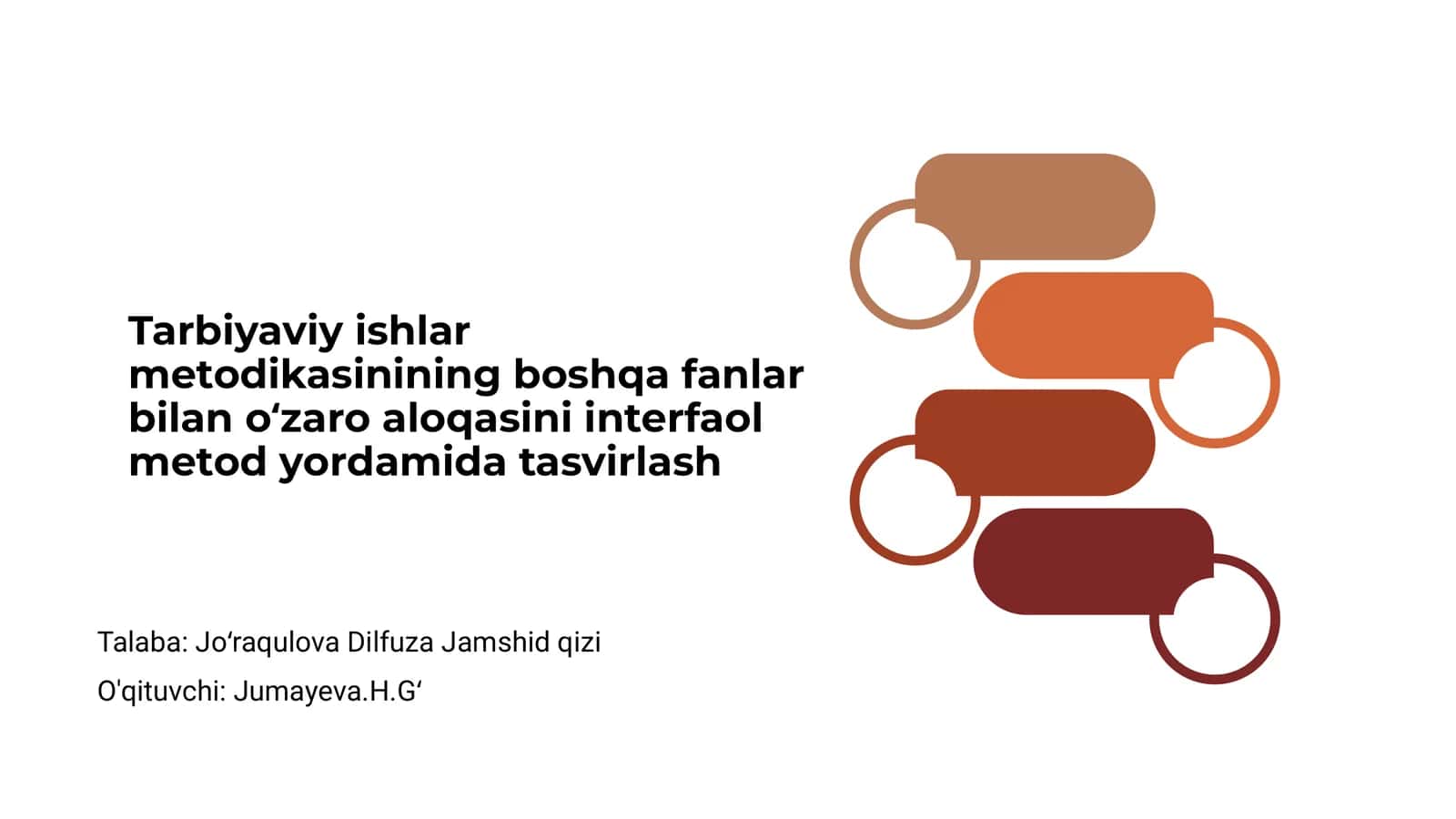 Tarbiyaviy ishlar metodikasi