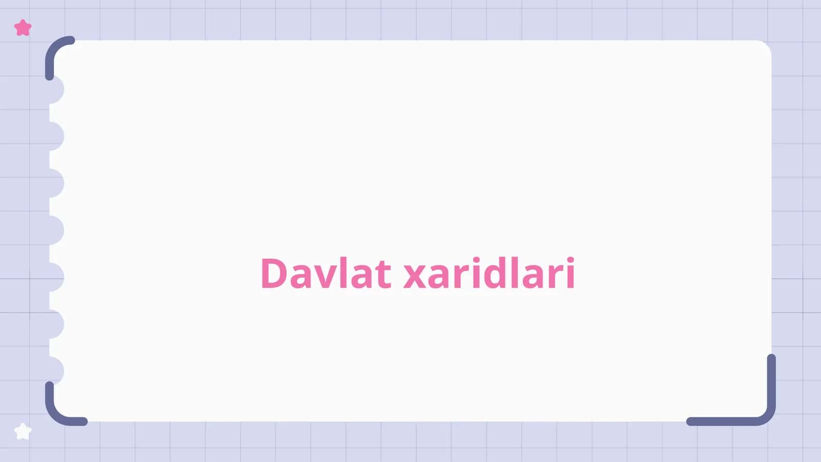 Davlat xaridlari