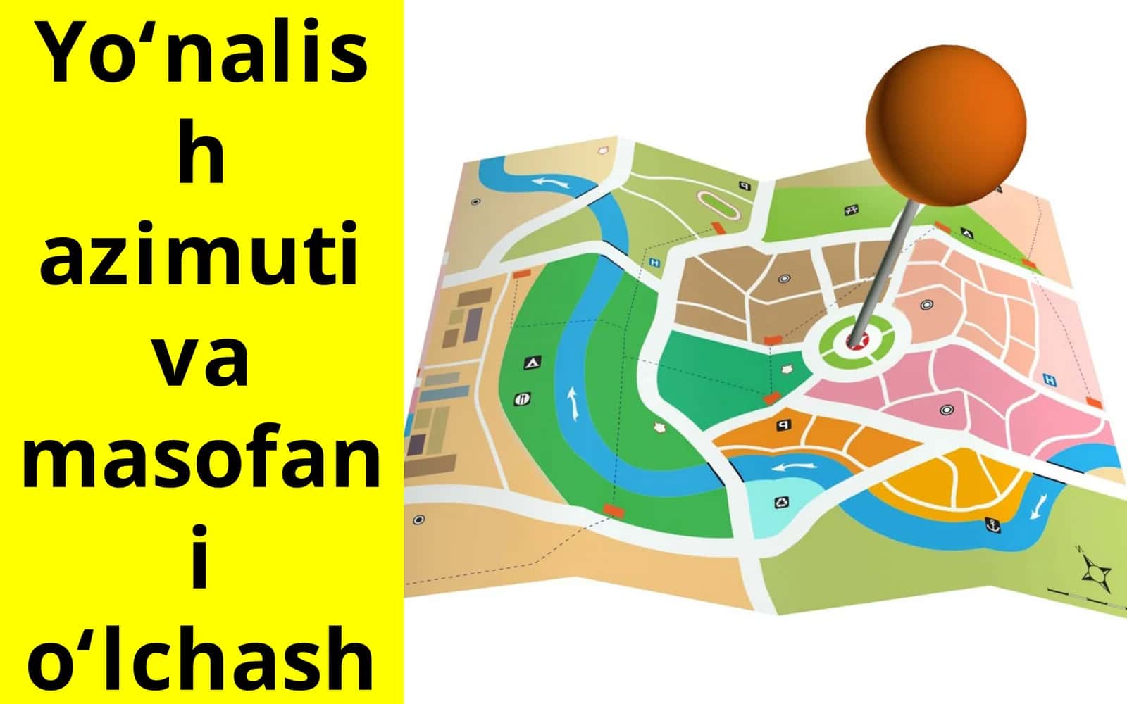 Yo‘nalish azimuti va masofa nio‘lchash