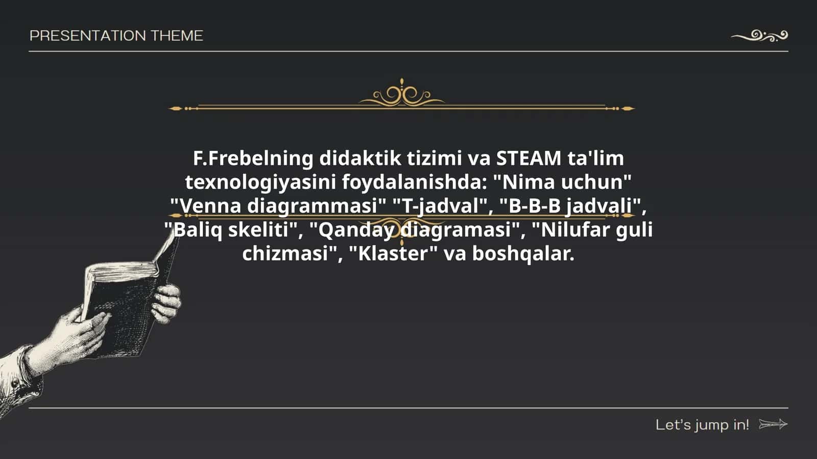 F.Frebelning didaktik tizimi va STEAM ta'lim texnologiyasini foydalanishda