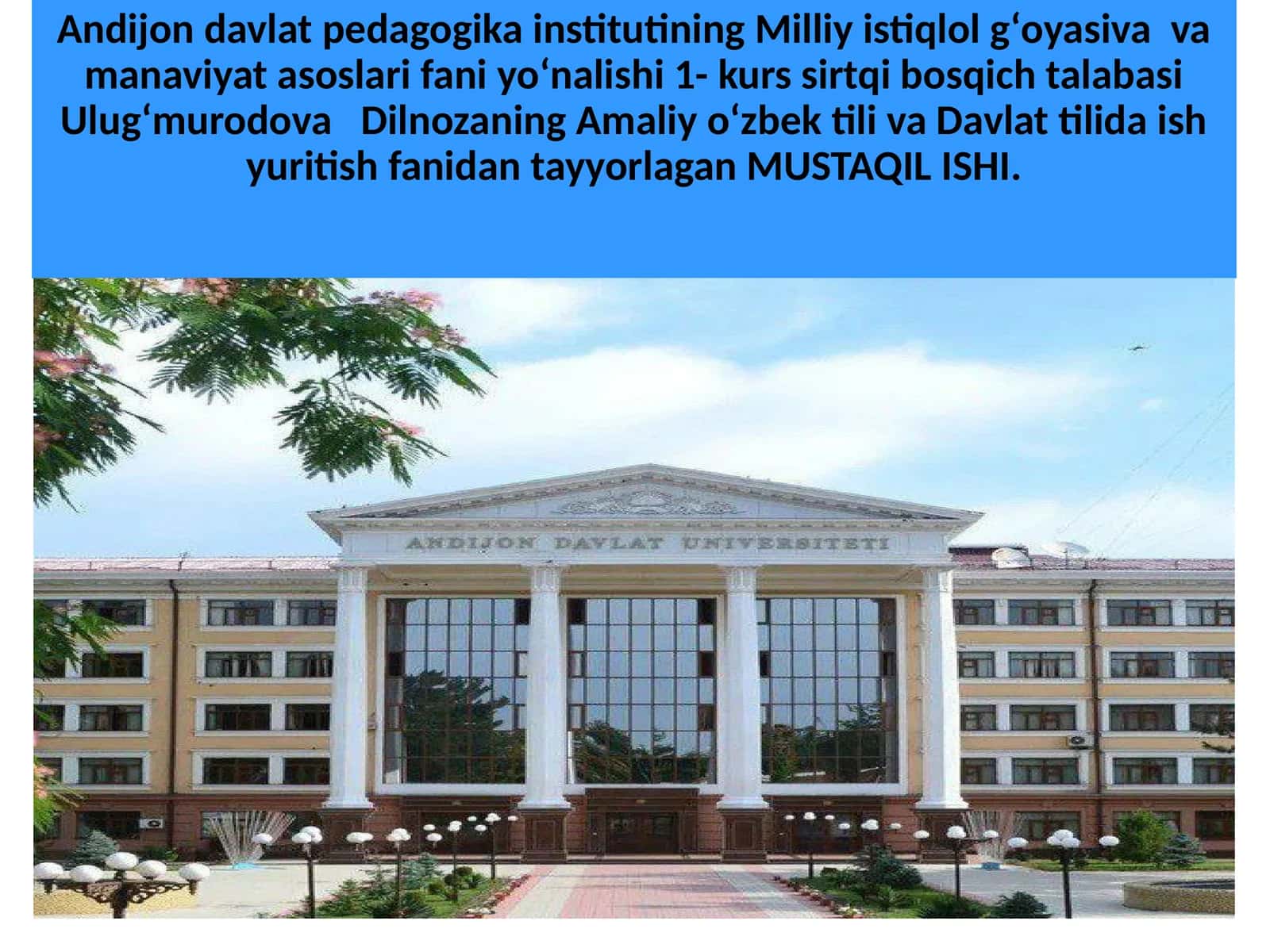Mutaxassis nutqining kommunikativ sifatlari