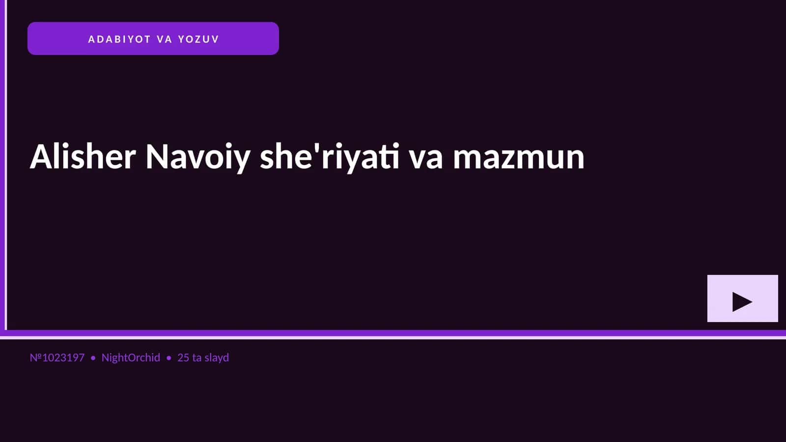 Alisher Navoiy she'riyati va mazmun