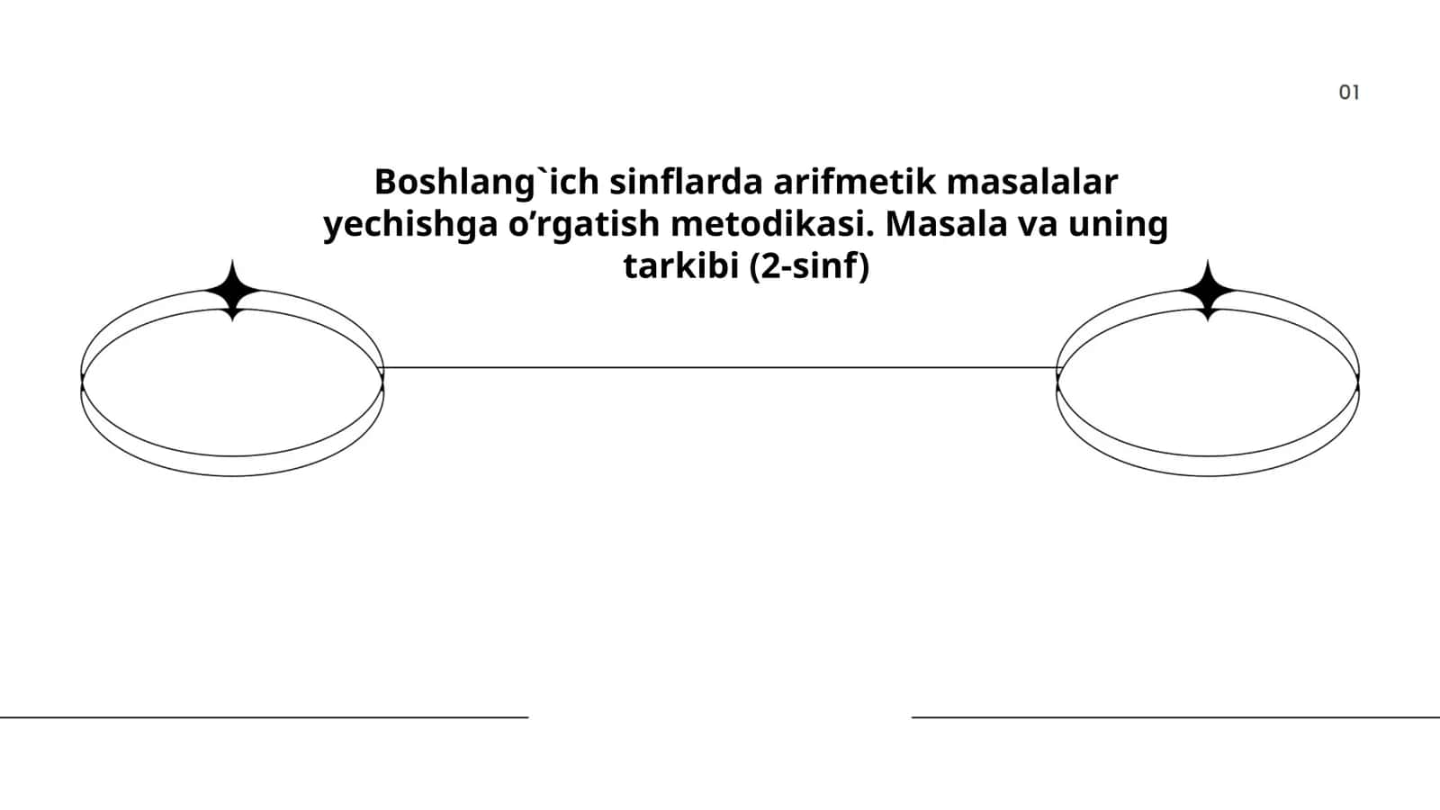Boshlang`ich sinflarda arifmetik masalalar yechishga o’rgatish metodikasi. Masala va uning tarkibi (2-sinf)