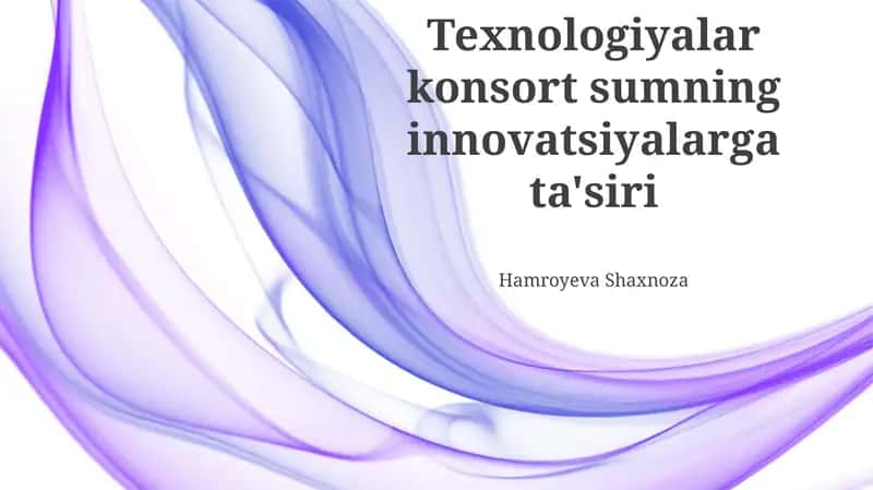 Muvaffaqiyatli Konsorsiumlarning Tahlil O'rganishlari