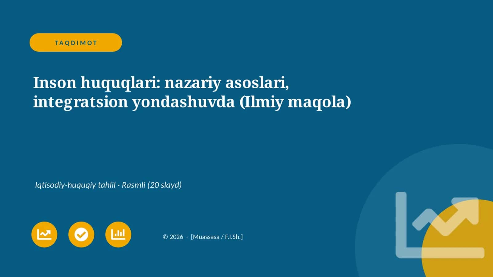 Inson huquqlari: nazariy asoslari, integratsion yondashuvda