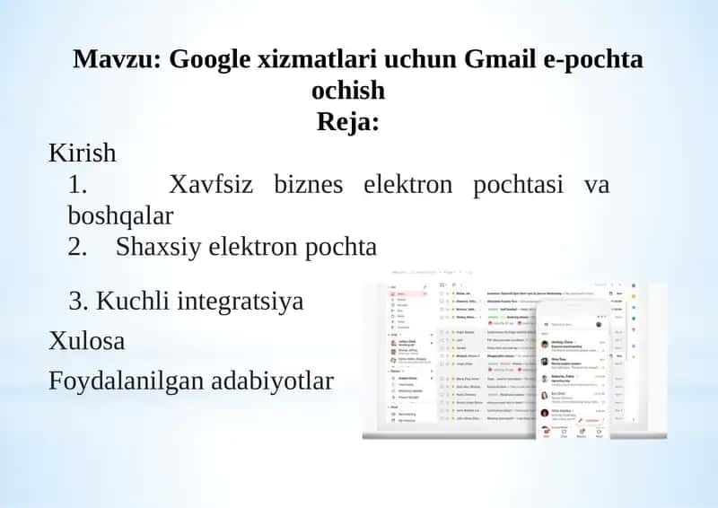 Gmail e-pochta