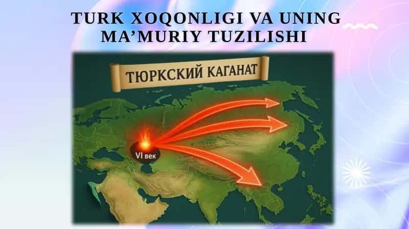 Turk xoqonligi va uning ma’muriy tuzilishi