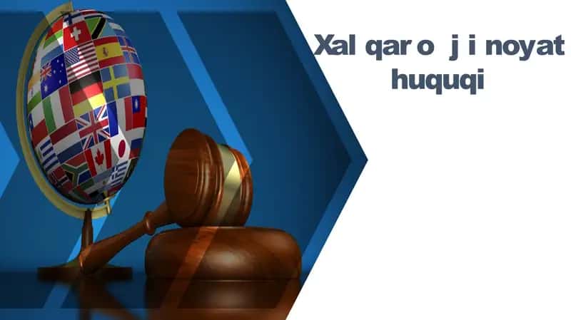Xalqaro jinoyat huquqi