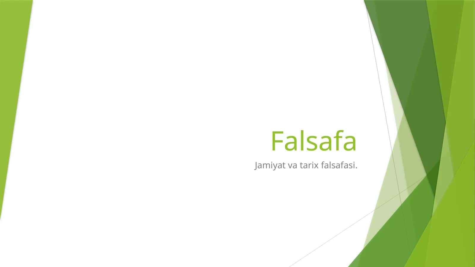Inson va Tarix Falsafasi
