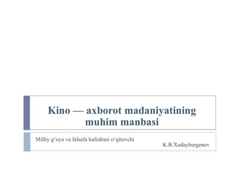 Kino