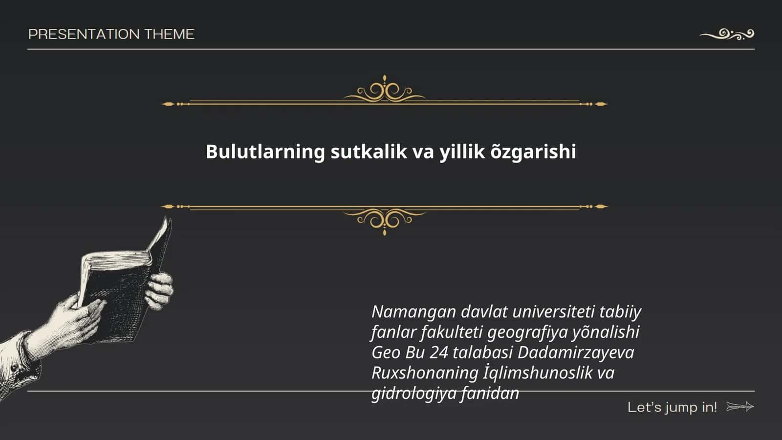 Bulutlarning sutkalik va yillik õzgarishi