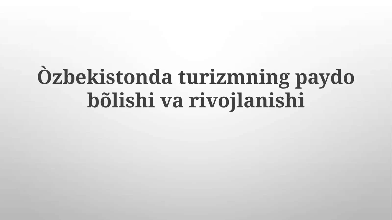 Qadimgi Ipak Yo'li merosi